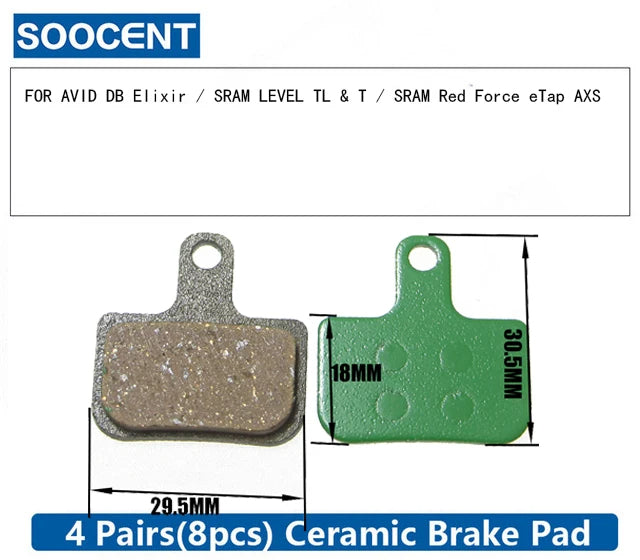 MTB Hydraulic Disc Ceramics Brake Pads