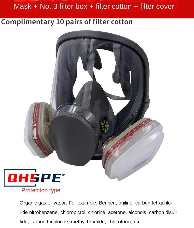 Anti Fog 6800 Gas Mask