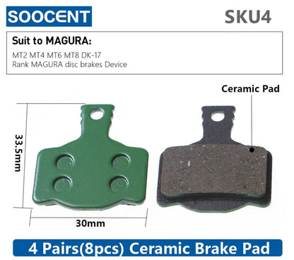 MTB Hydraulic Disc Ceramics Brake Pads