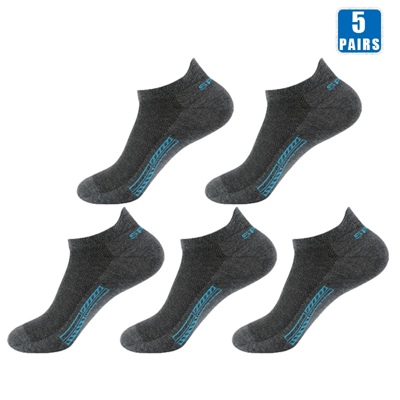 Cotton Short Socks 5 Pairs