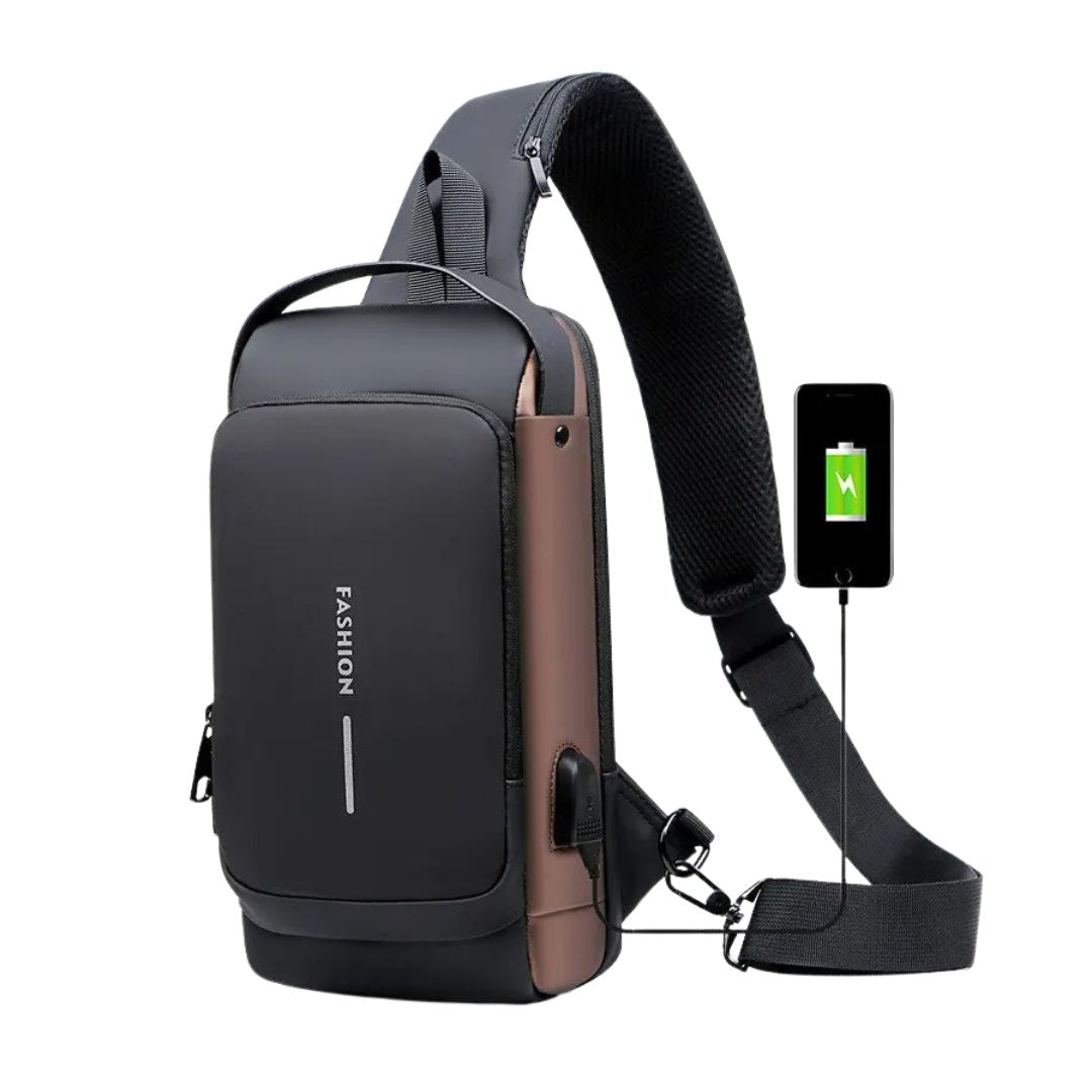 USB Charging Crossbody Bag