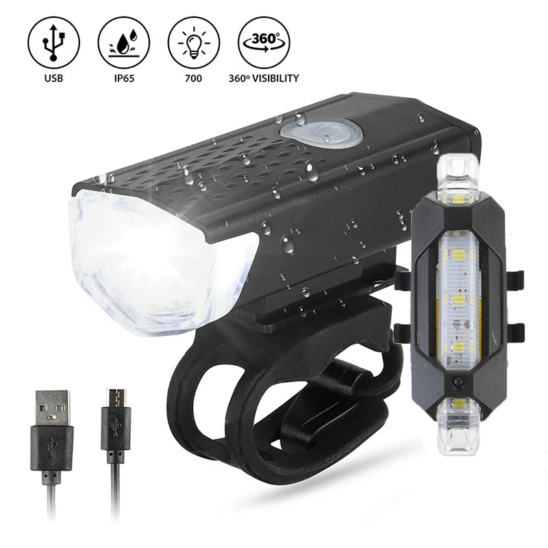 Bicycle Light USB LED Reachargeable