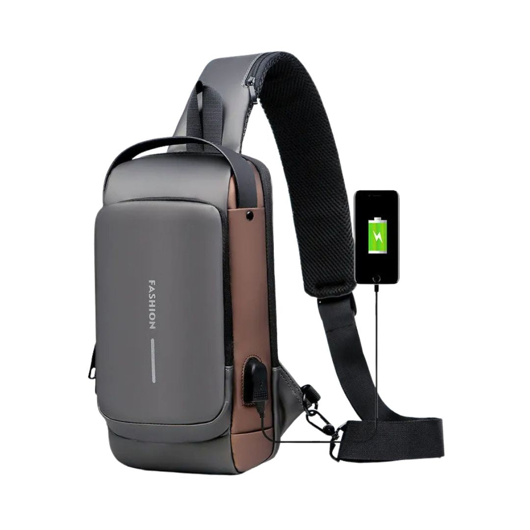 USB Charging Crossbody Bag