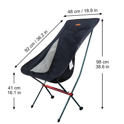 PACOONE Travel Folding Chair