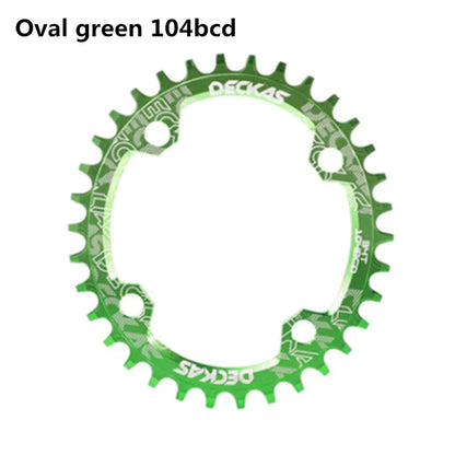 Deckas Round Oval Narrow Chainring