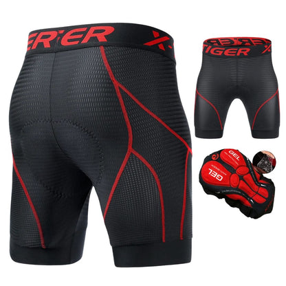 X-Tiger Men's Cycling Underwear Shorts 5D