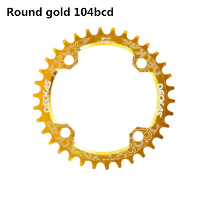 Deckas Round Oval Narrow Chainring