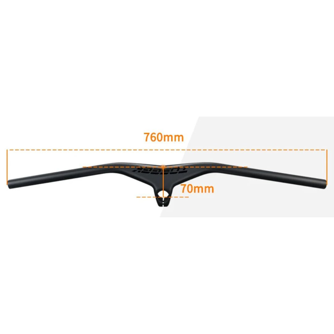 Toseek Carbon Handlebars And Stem