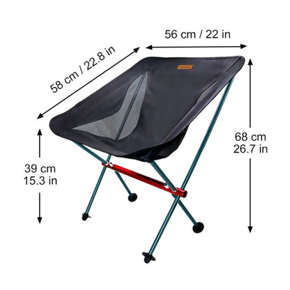 PACOONE Travel Folding Chair