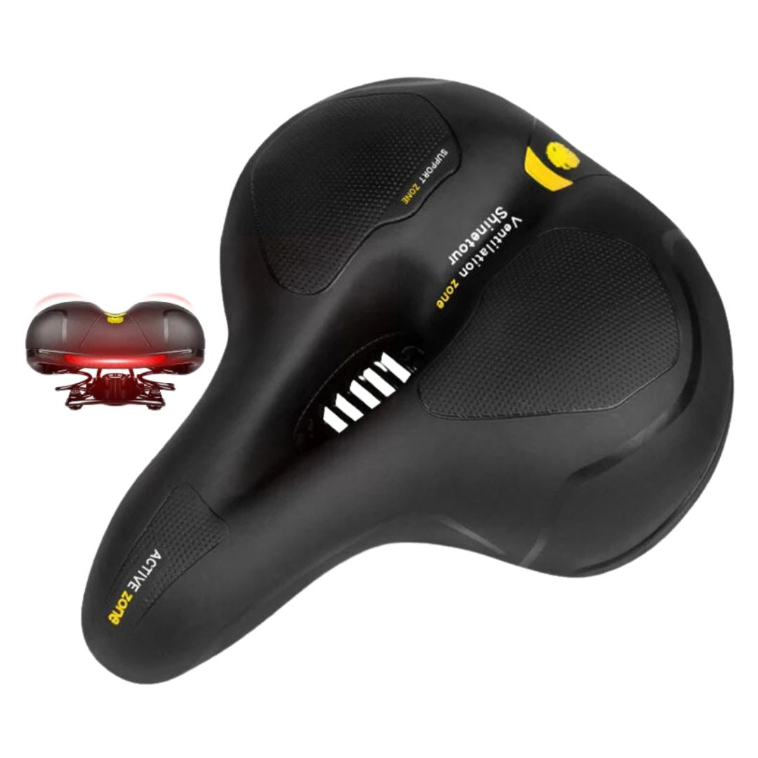 Shock Absorbing Bike Saddle