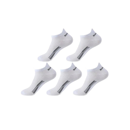 Cotton Short Socks 5 Pairs