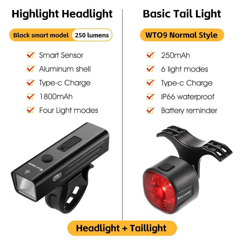 WB USB Rechargeable Flashlight