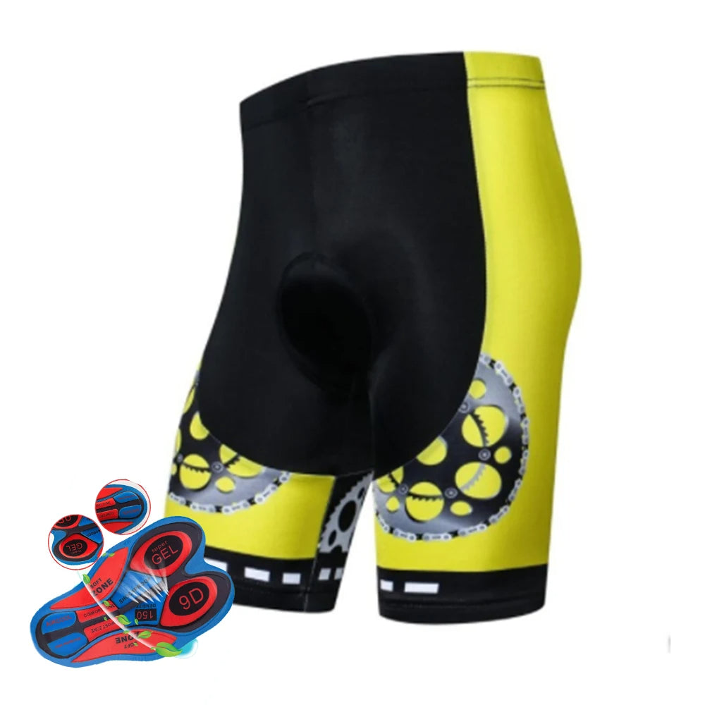 Cycling Shorts With Gel 9D Padding