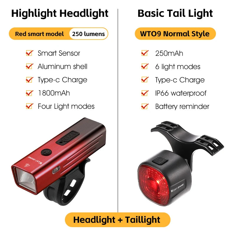 WB USB Rechargeable Flashlight